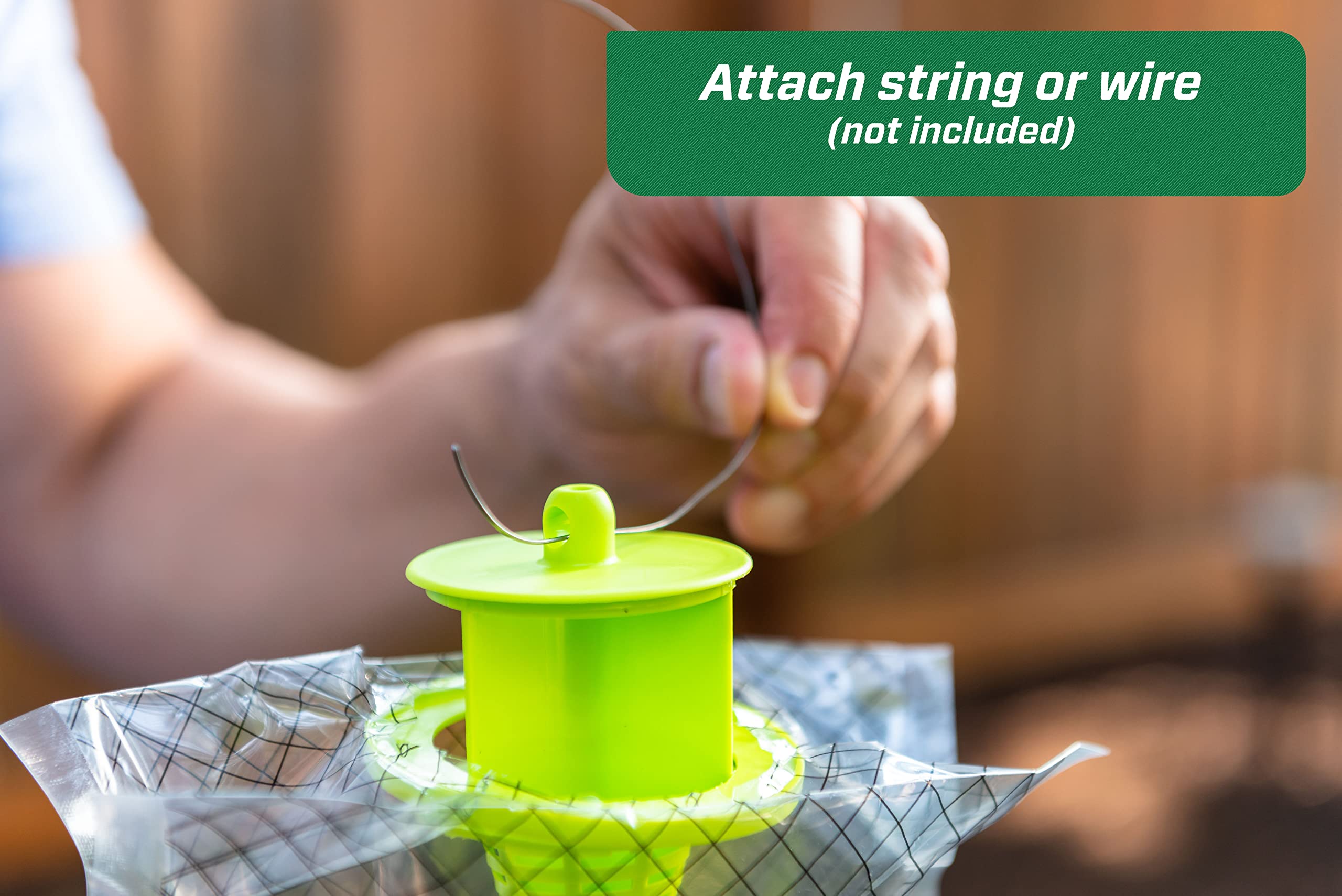 RESCUE! outdoor-use-only packaging highlighting strong odor outdoors.