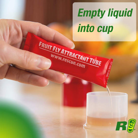 RESCUE! red traps in a two-pack for easy storage.