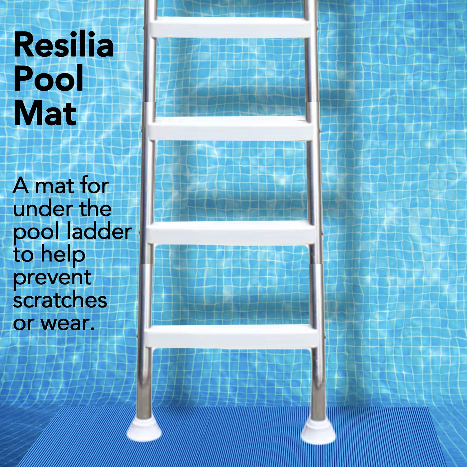 RESILIA Stay-Put mat is trim-to-fit for flexible spaces.