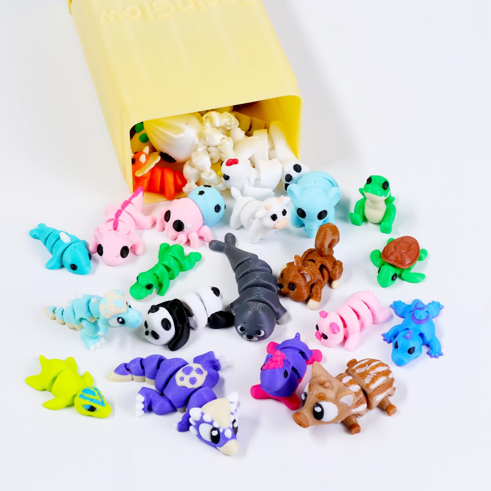 ResinGlow 3D-printed animal figurines with fine detailing ideal for collection and gifting