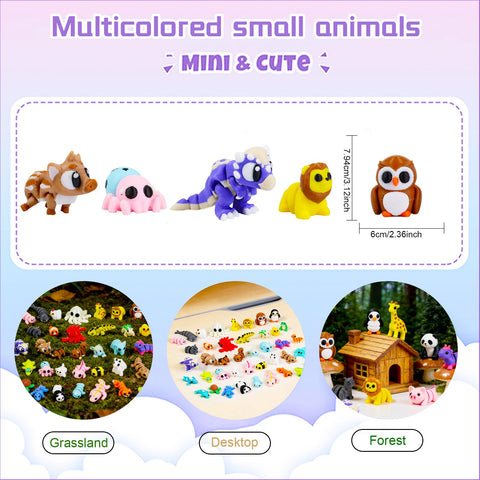 ResinGlow 42pc set helps kids learn playfully through imaginative animal scenes