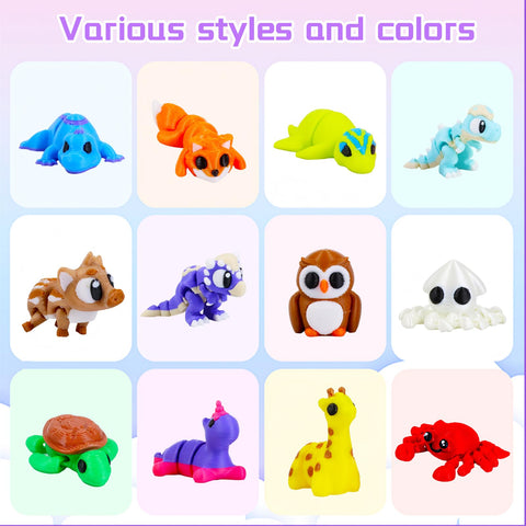 ResinGlow gift-ready mini animals suitable for birthdays, classrooms, or themed events