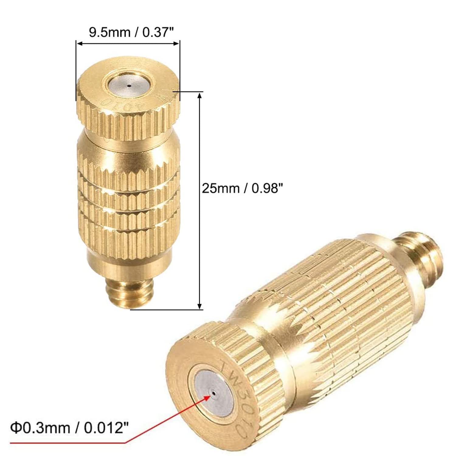 RESNSTAR 10-pack offers easy replacement for landscaping cooling setups.