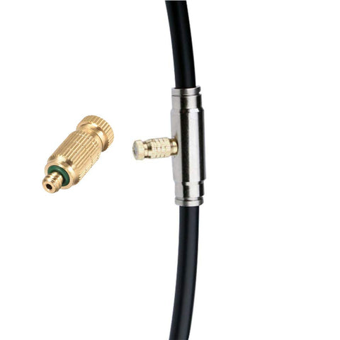 RESNSTAR misting nozzle threads fit 10/24 UNC components for versatile installation.