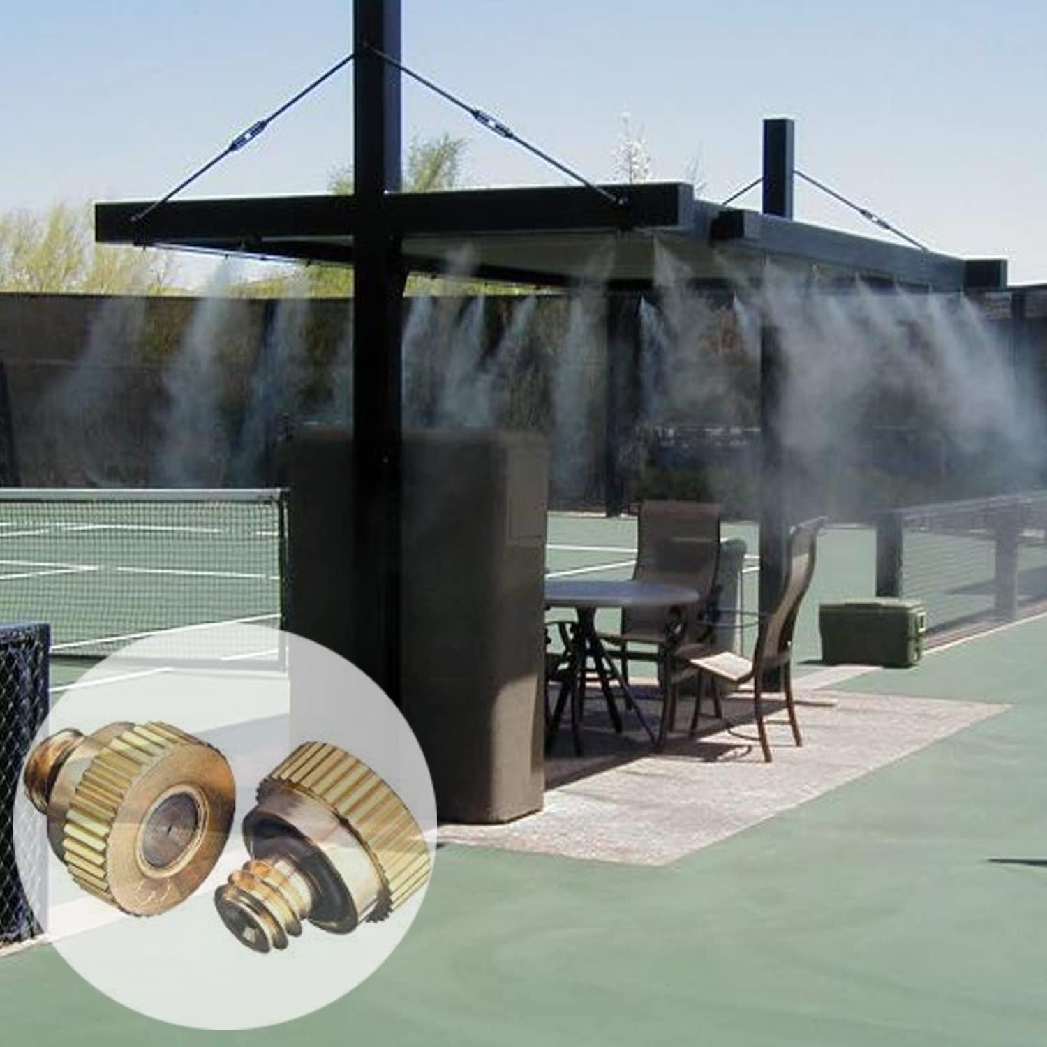 RESNSTAR dust-control mist showcases cleaner air and finer surface mist