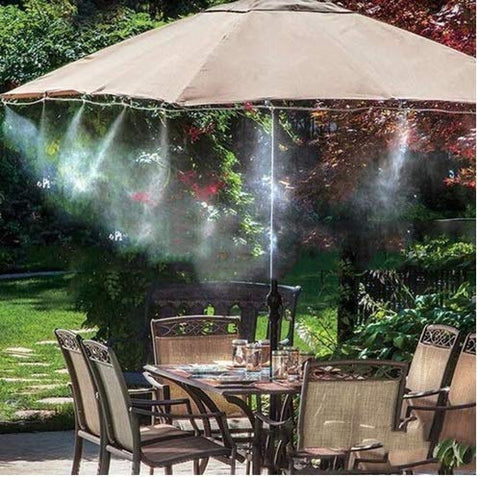 RESNSTAR misting nozzle helps reduce dust in outdoor areas.