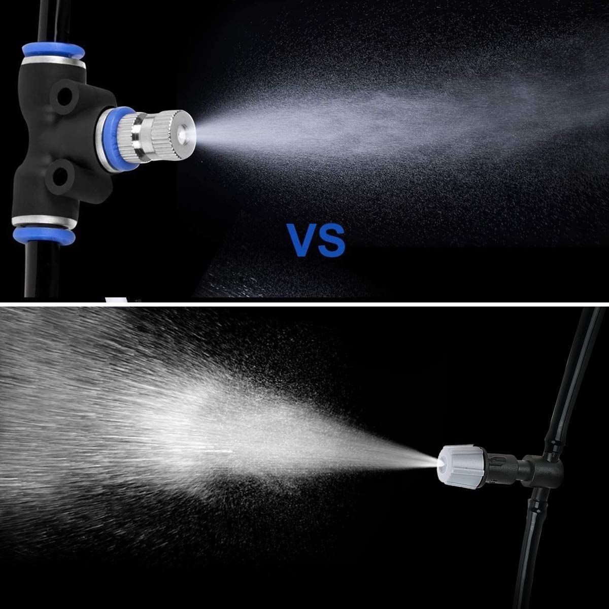 RESNSTAR misting nozzle supports 70-140 PSI high-performance cooling.
