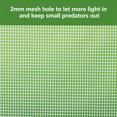 RESTCLOUD 2mm mesh closeup highlighting light-permeable pest protection.