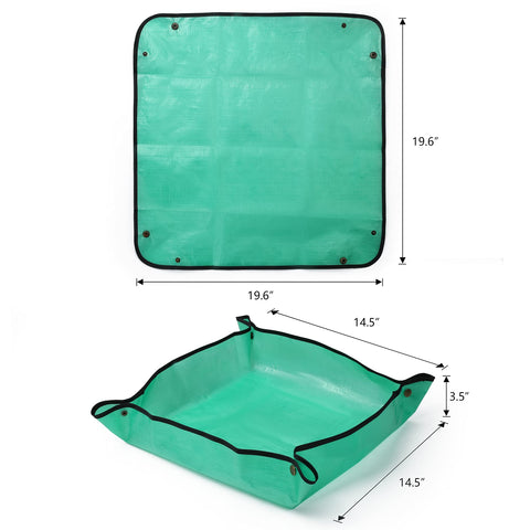RESTCLOUD unfolded dimensions indicate spacious habitat with plants