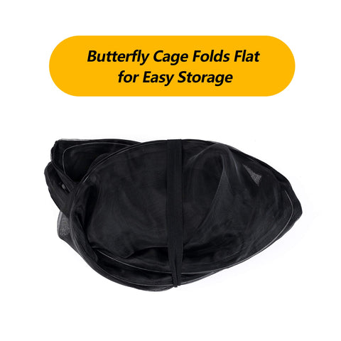 RESTCLOUD monarch habitat mesh panels ensure breathable airflow for caterpillars.
