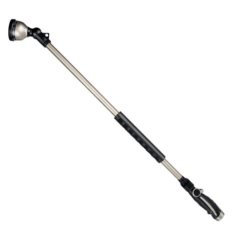 Restmo 36-inch watering wand reaching hanging baskets and shrubs with ease