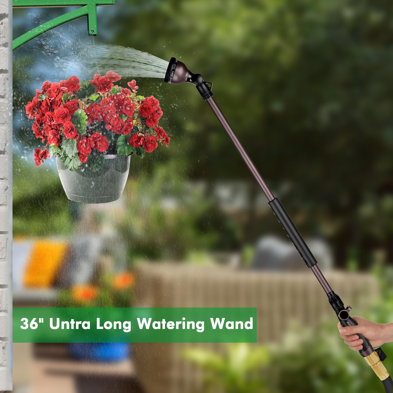 Restmo bronze-finish wand combines durability with a stylish outdoor look.