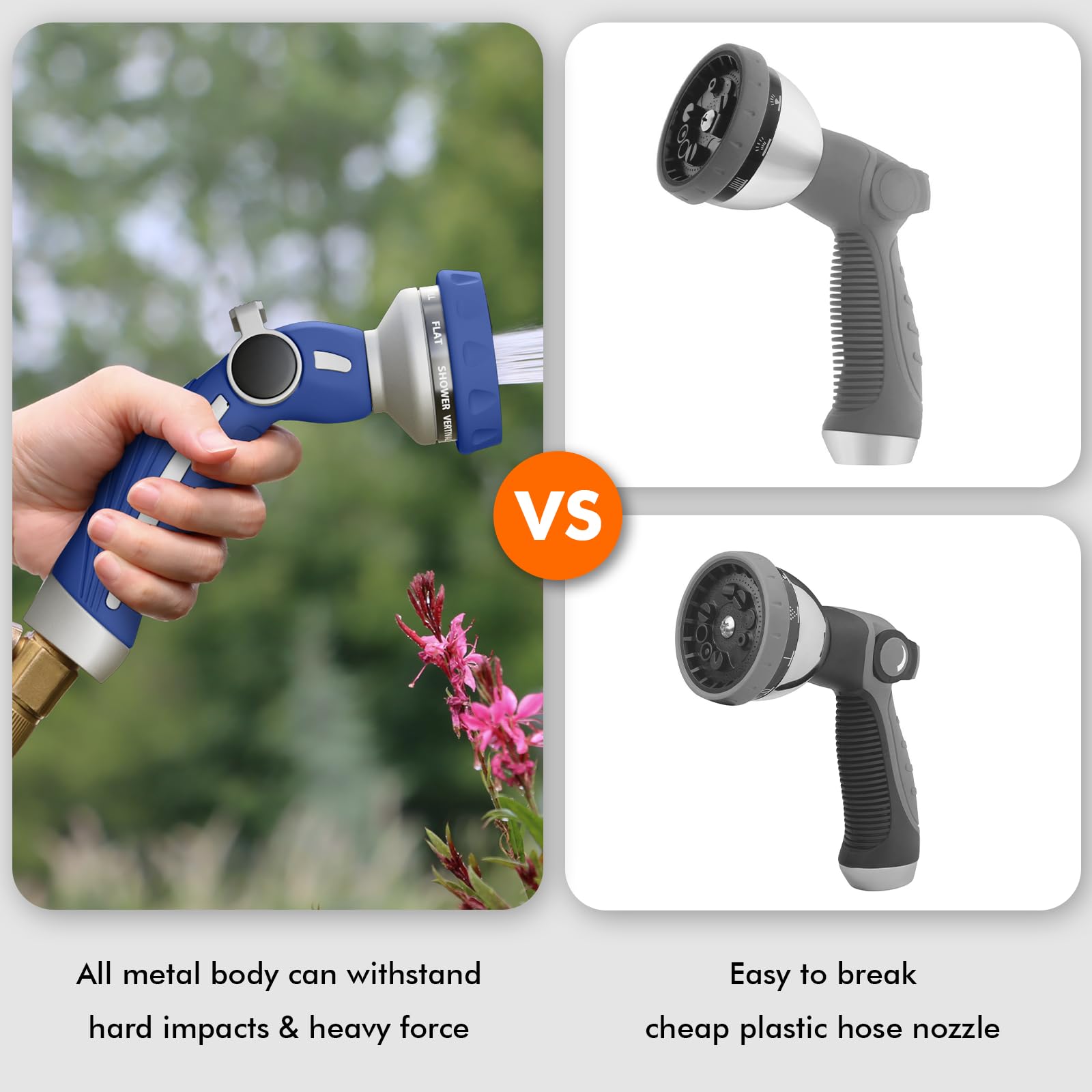 Restmo bronze-painted durable finish resists impacts and weather.