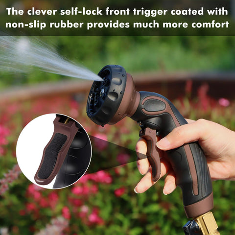 Restmo ergonomic grip reduces hand fatigue during extended watering sessions