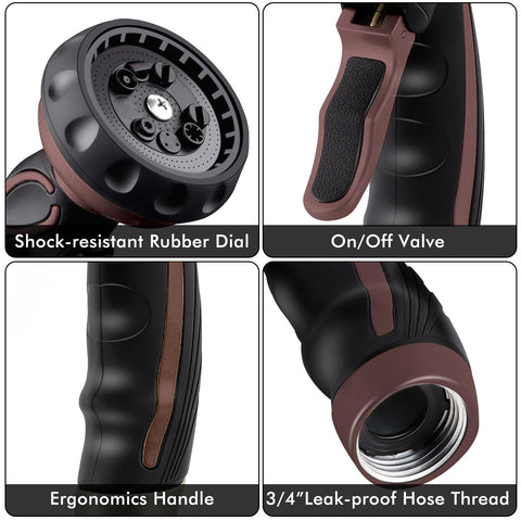 Restmo nozzle suitable for pet washing and car cleaning tasks