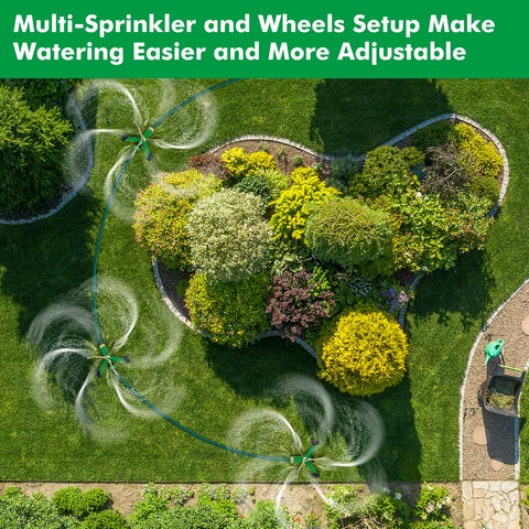 Restmo Connect multiple sprinklers to expand watering area in large yards