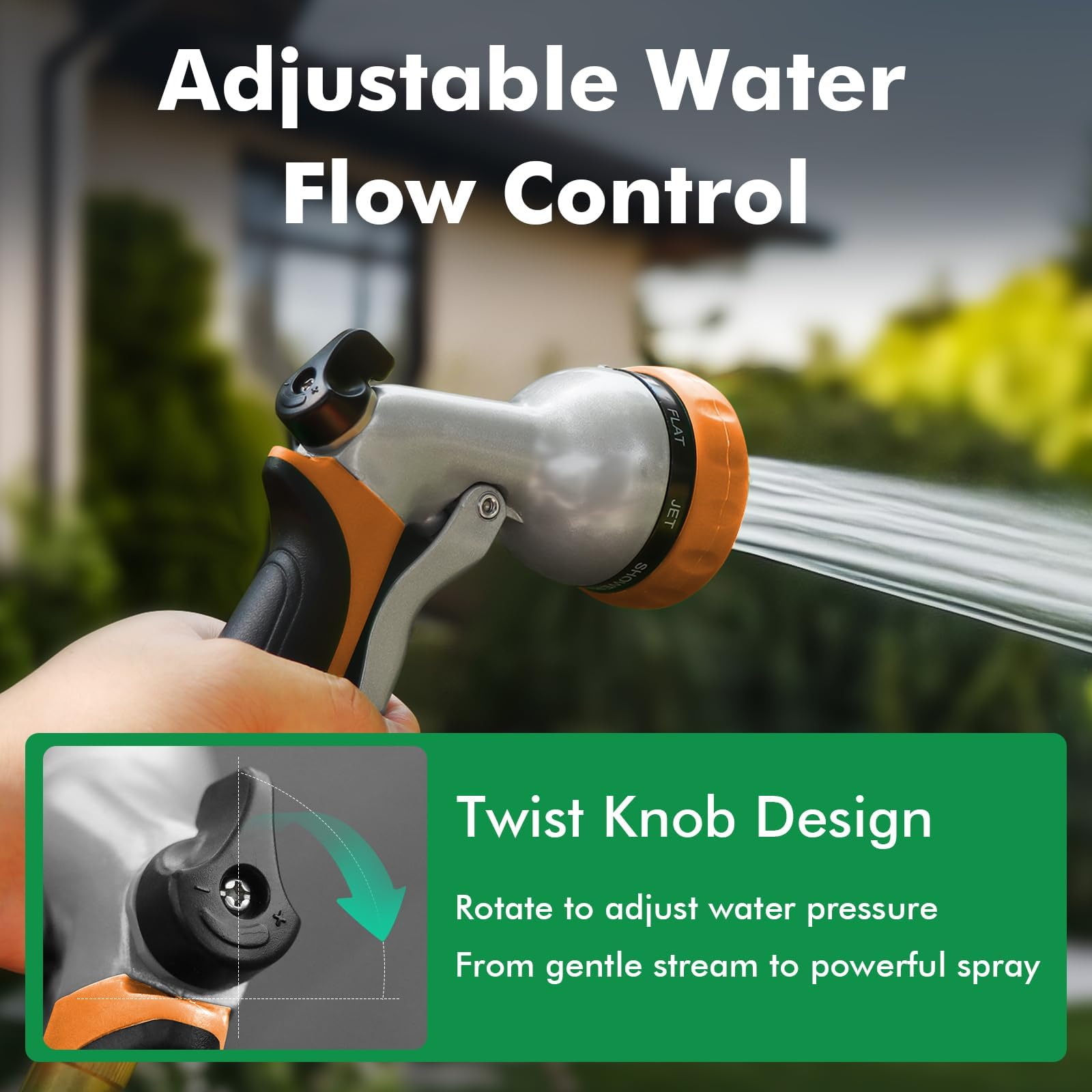 RESTMO ergonomic grip with non-slip coating reduces hand fatigue.