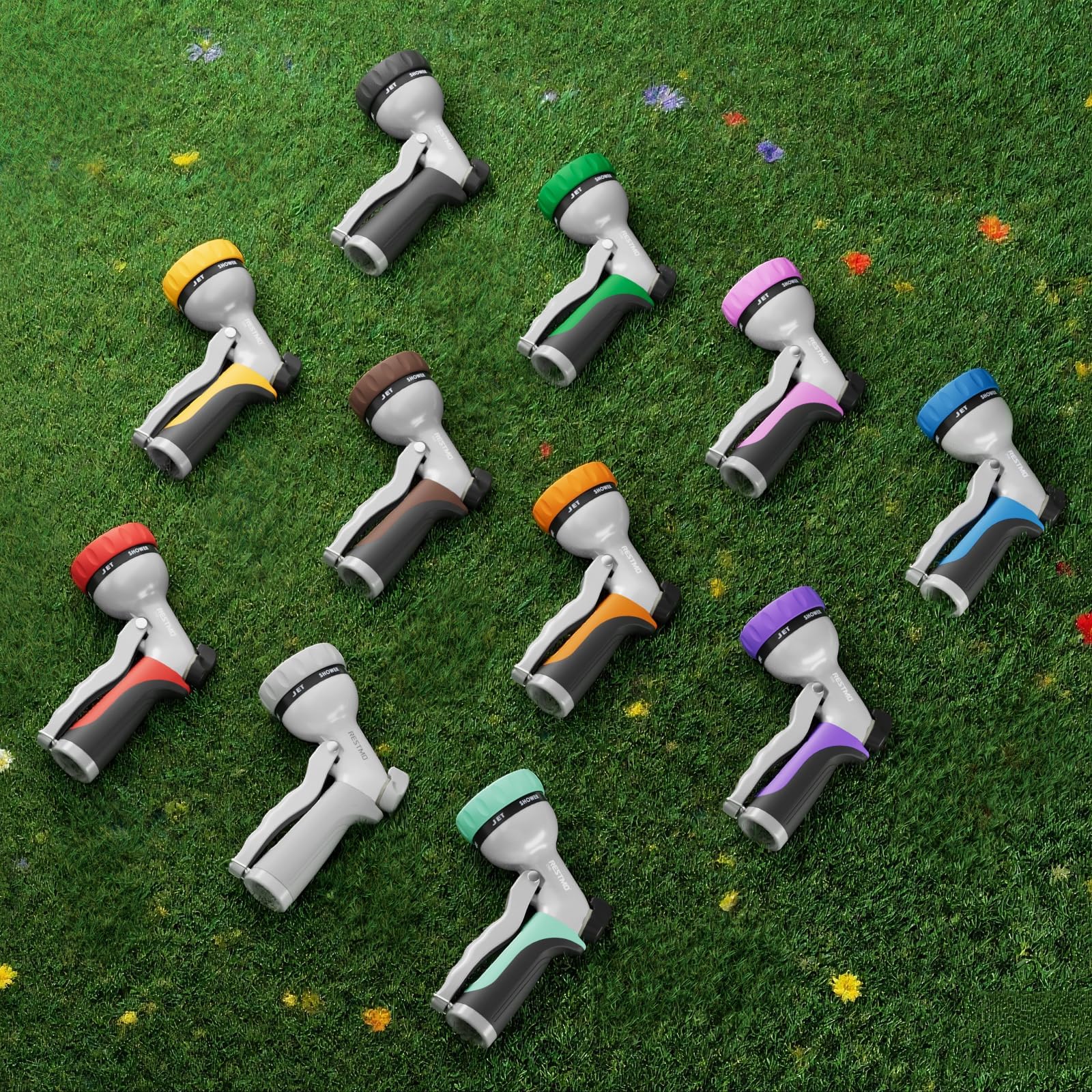 RESTMO nozzle ideal for patio cleaning and car washing at home.