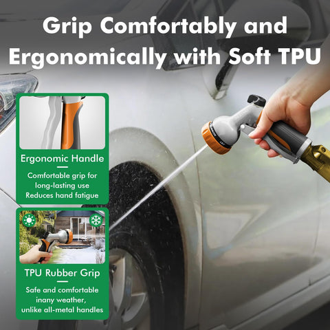 RESTMO compatible with standard 3/4 inch hoses for easy attachment.