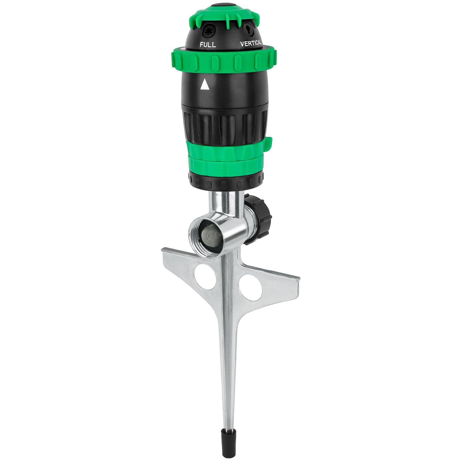 RESTMO Gear Drive Sprinkler jet pattern for precise lawn irrigation.
