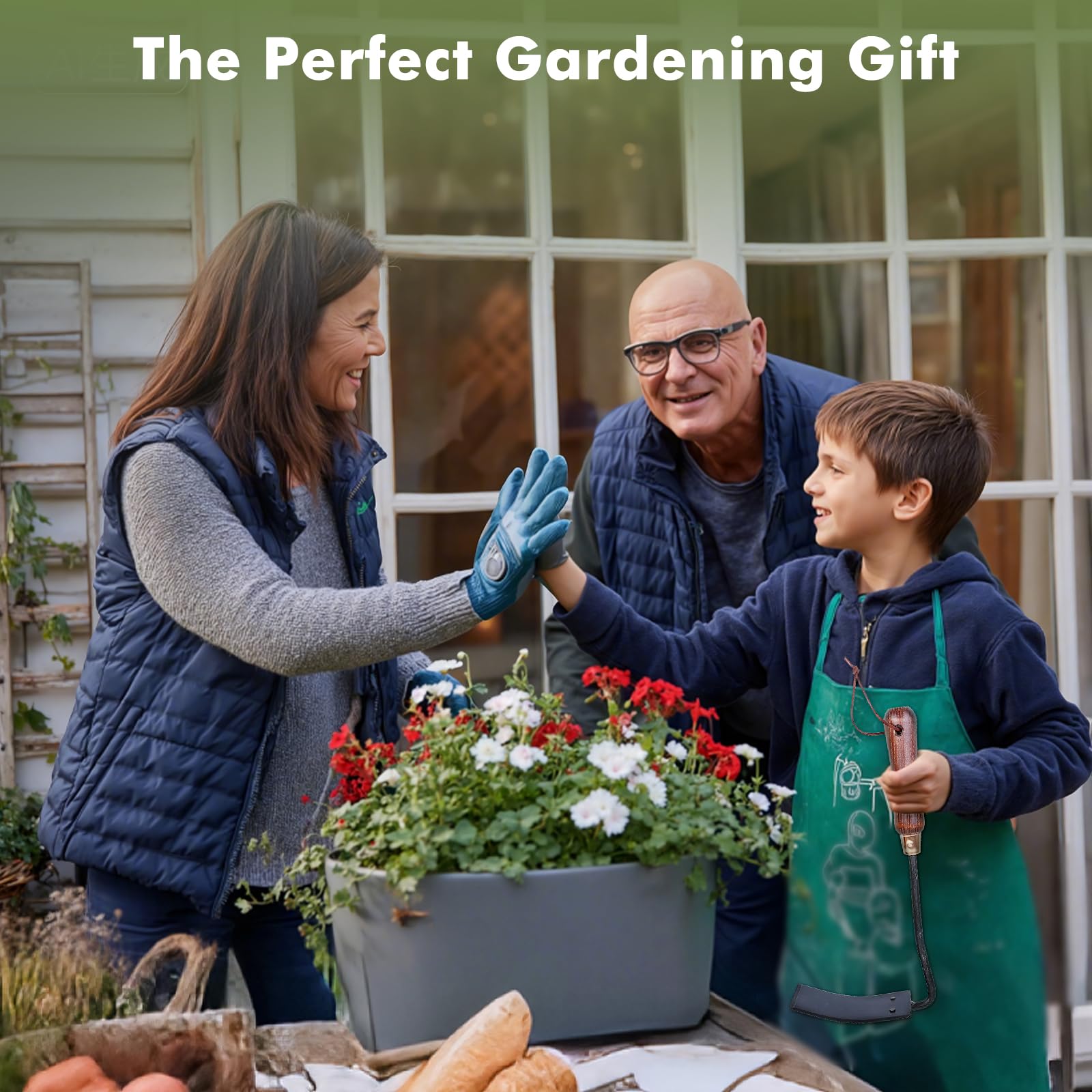 Restmo heavy duty garden hoe long use comfort during extended gardening