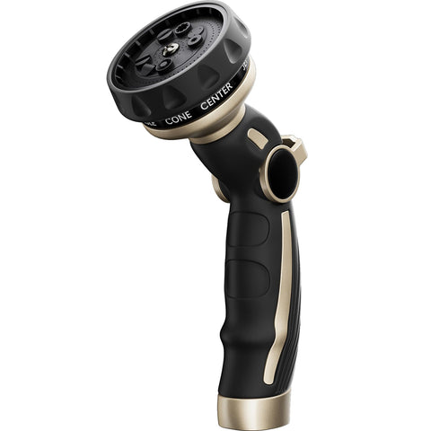 Restmo hose nozzle bronze paint finish resists impacts during use