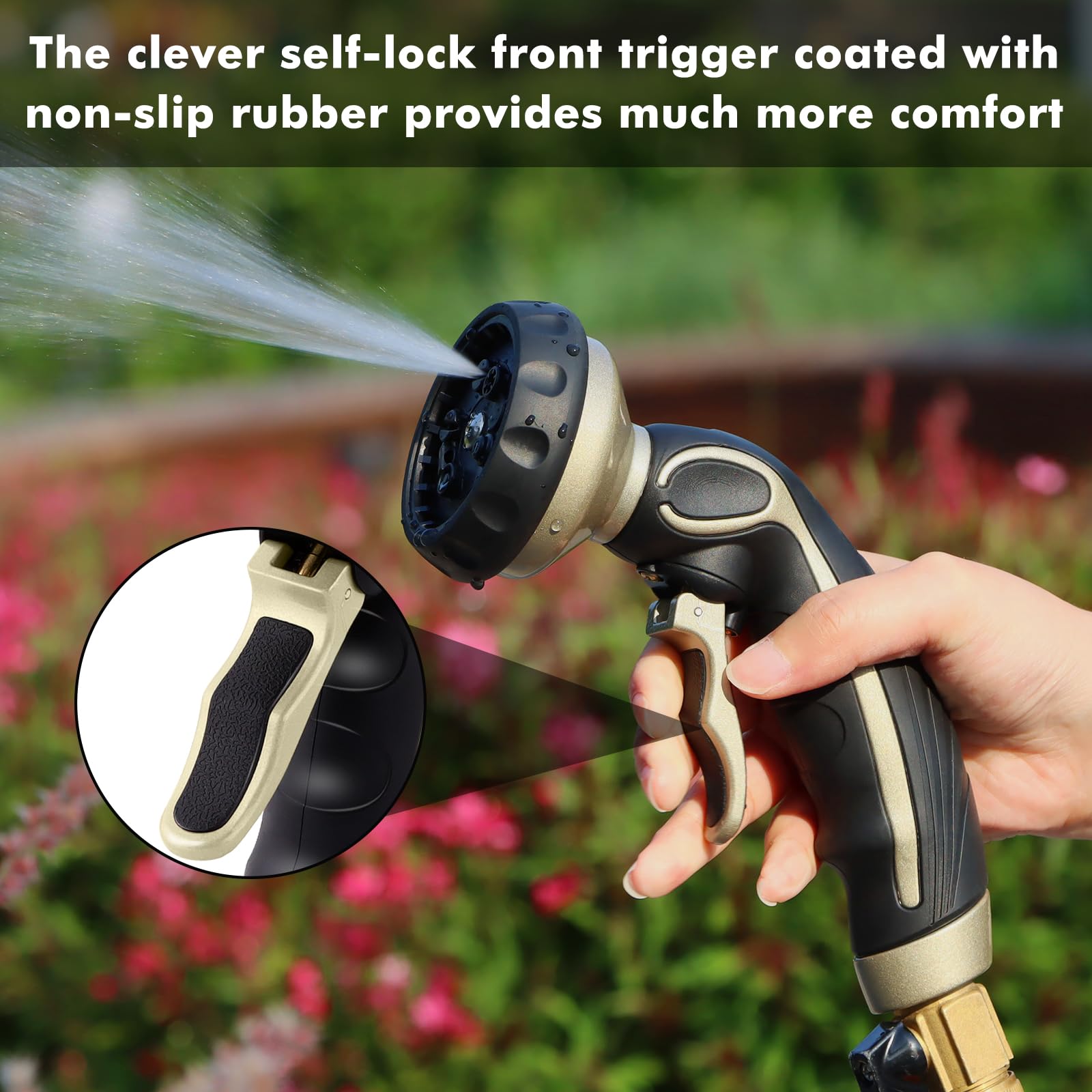 Restmo ergonomic grip with soft TPU for comfortable use.