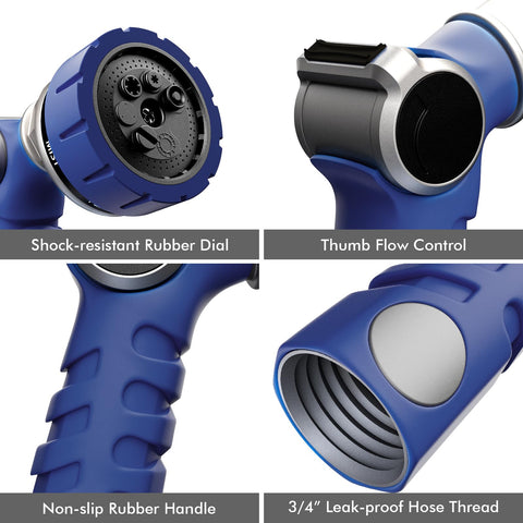Restmo Hose Nozzle flat spray for efficient cleaning and washing.