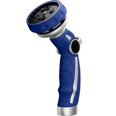 Restmo hose nozzle heavy-duty metal body for durable garden watering.