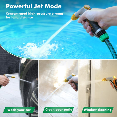 RESTMO mist pattern hose nozzle gentle plant watering