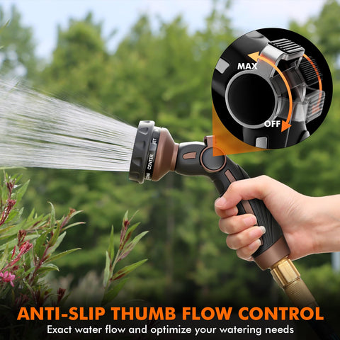RESTMO nine-pattern dial covers watering, cleaning, and misting tasks.