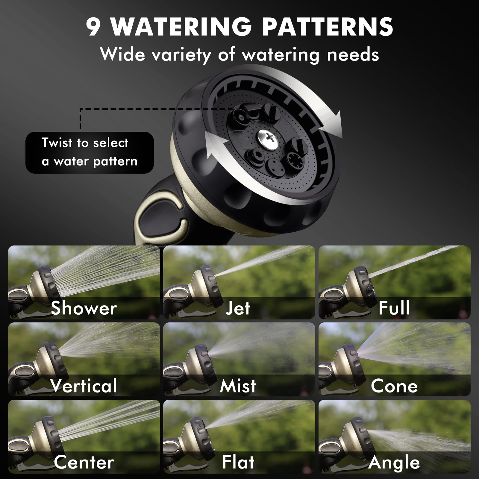 Restmo on/off valve provides quick water control at your fingertips.