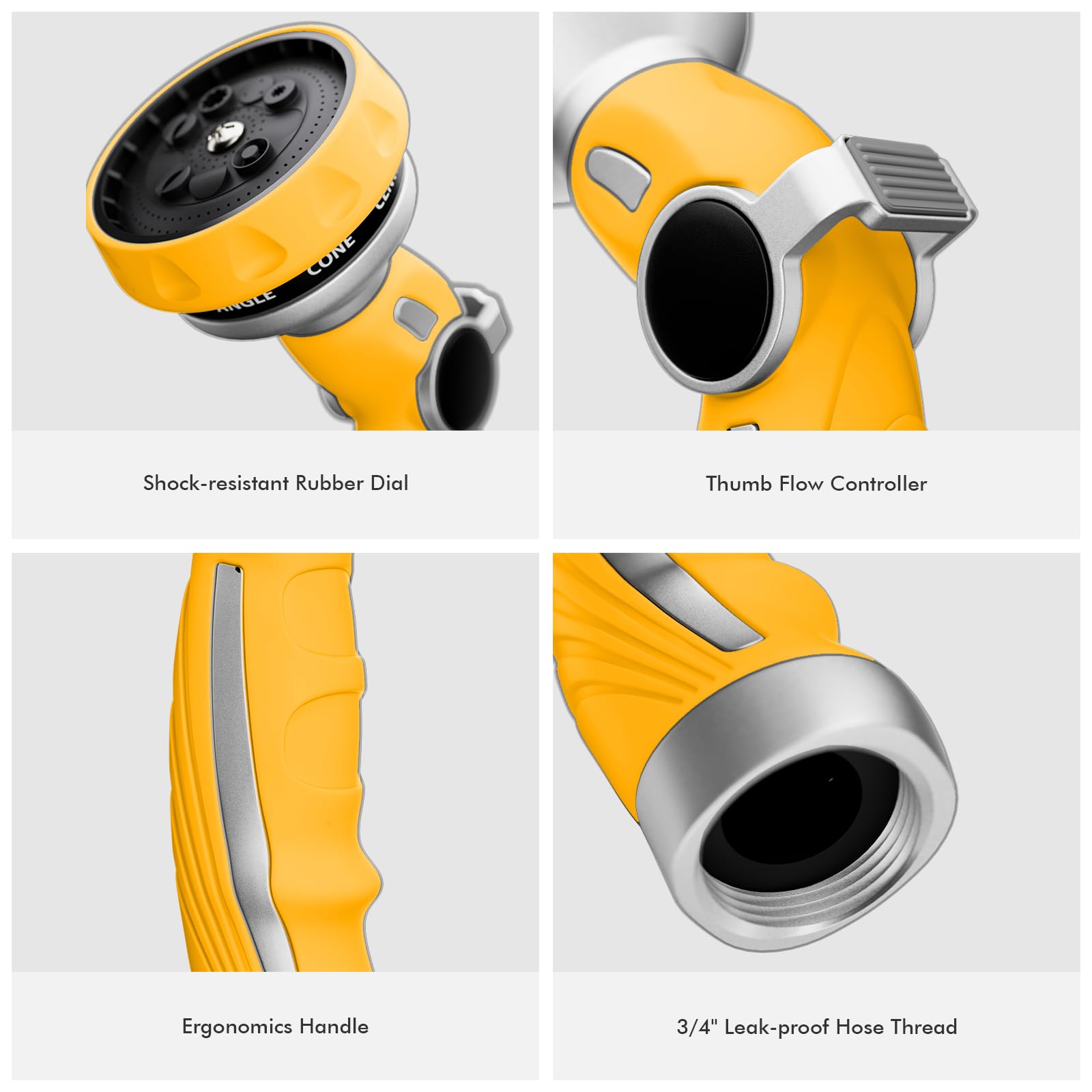 Restmo hose nozzle rubber seal gasket prevents leaks and saves water