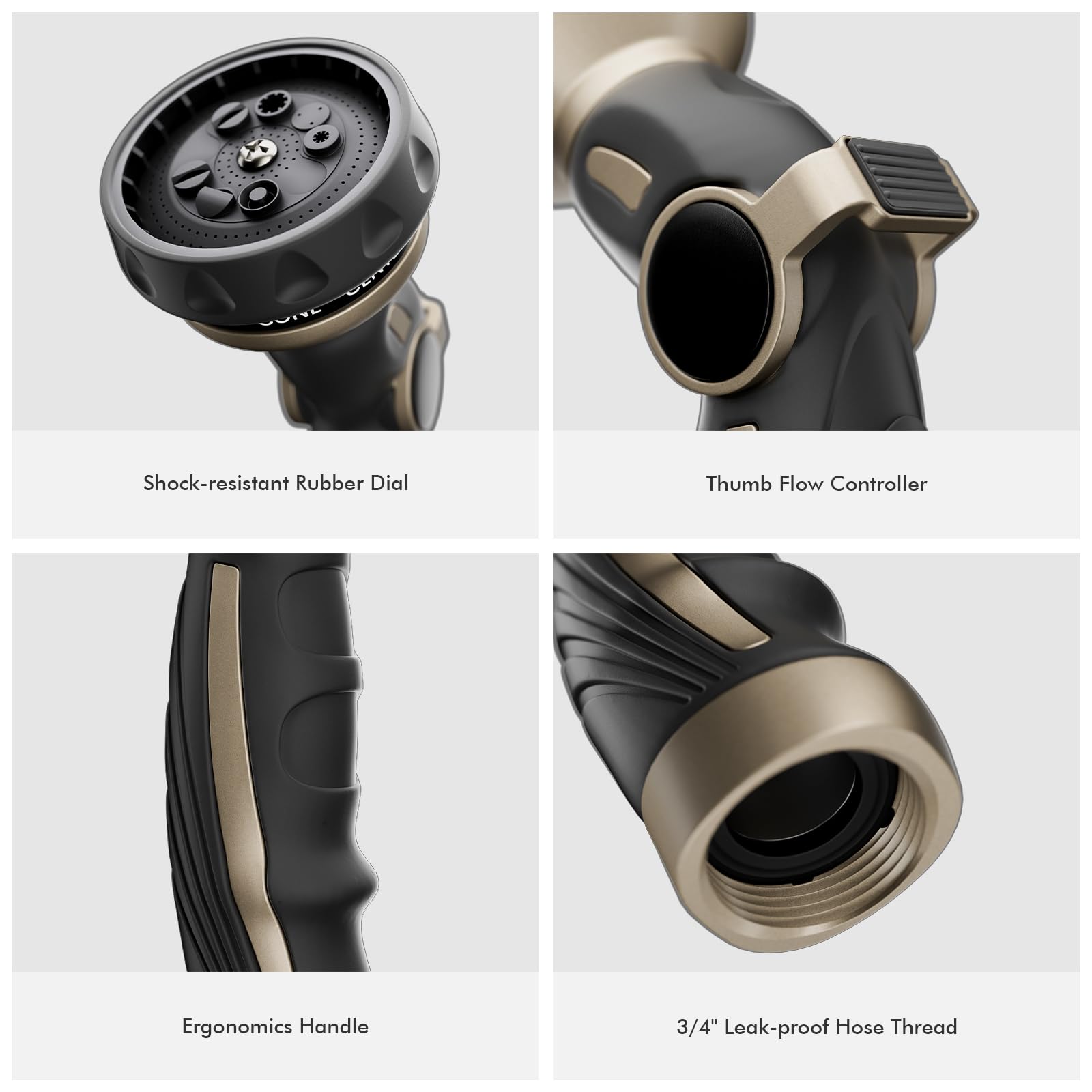 Restmo hose nozzle seal gasket ensures leak-free connection during watering