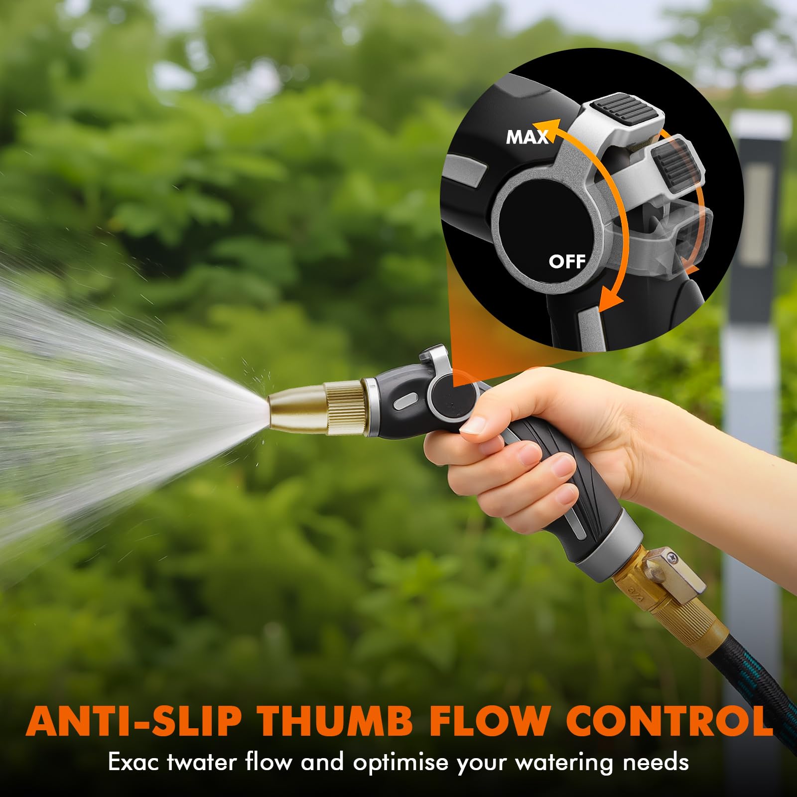 RESTMO leak-free seal gasket minimizes water waste