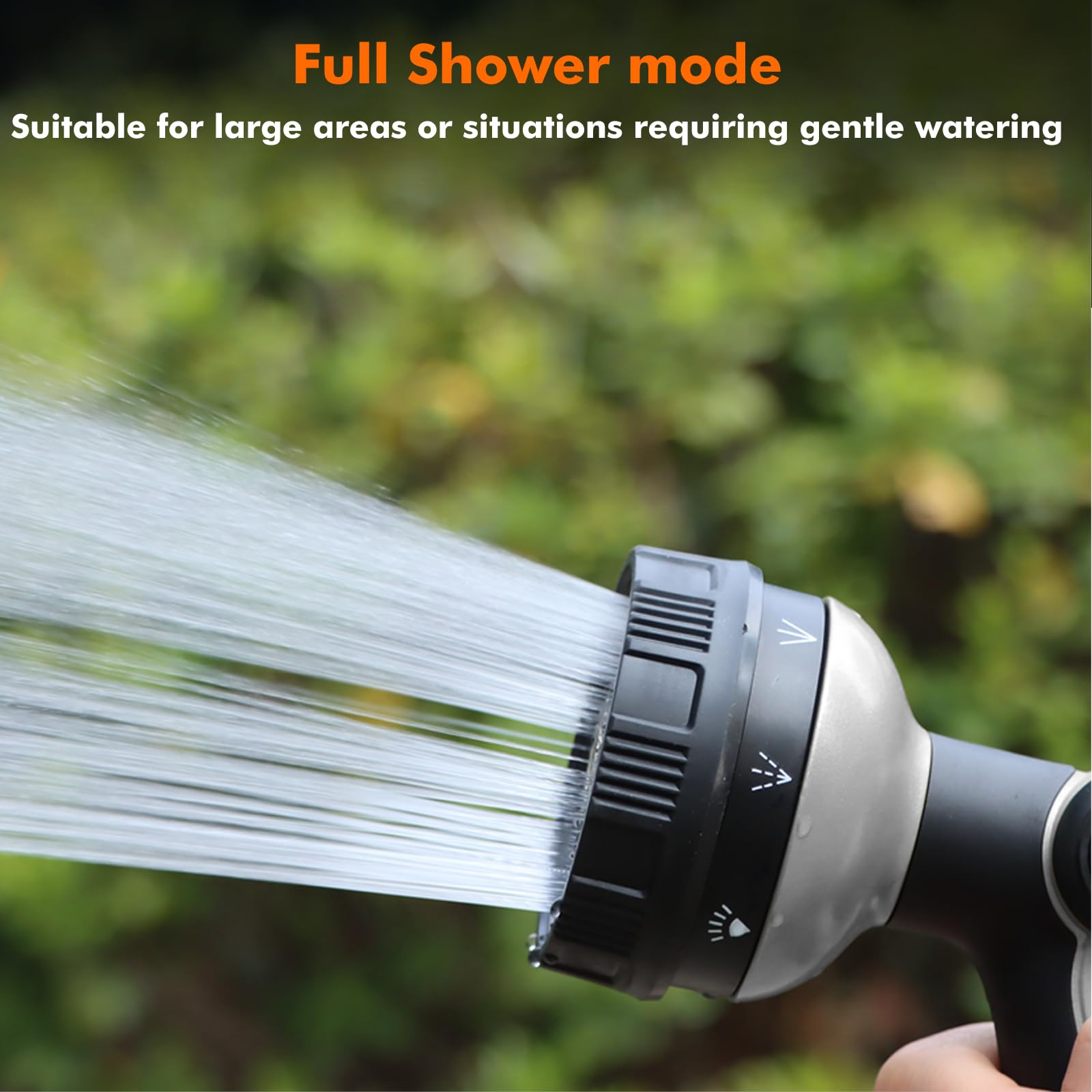 Restmo Leak-free design minimizes water waste during outdoor cleaning