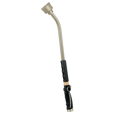Restmo long watering wand with 24-inch shower head for gentle, even plant soaking.