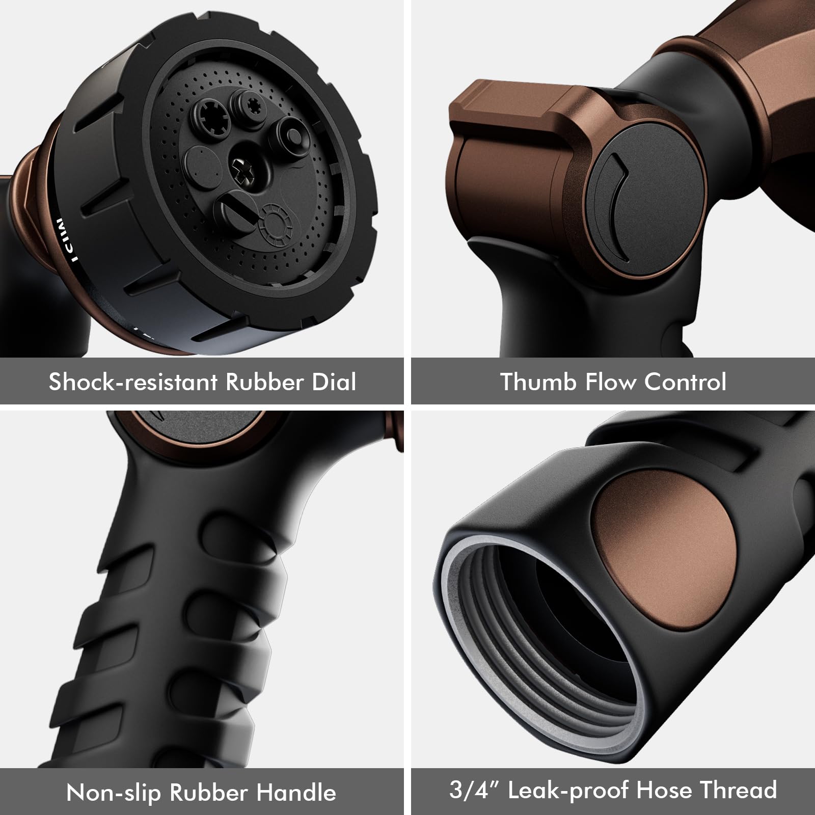 Restmo metal body resists rust and wear for outdoor use
