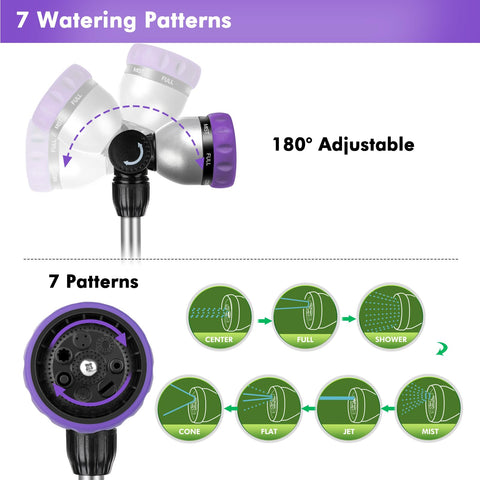 Restmo bronze coating on watering wand enhances outdoor durability