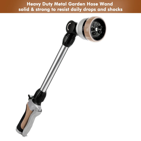 RESTMO wand flow control knob allows precise pressure for each spray