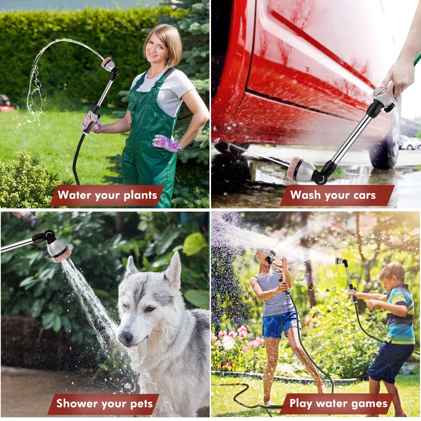 Restmo 16-inch wand helps water hanging baskets and shrubs