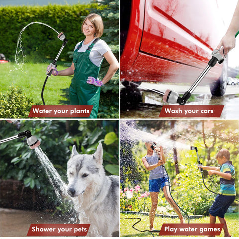 Restmo 16-inch wand helps water hanging baskets and shrubs