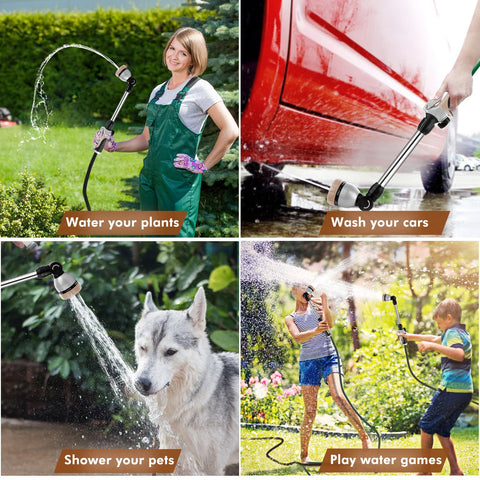 RESTMO wand used for patio cleaning and outdoor spray tasks