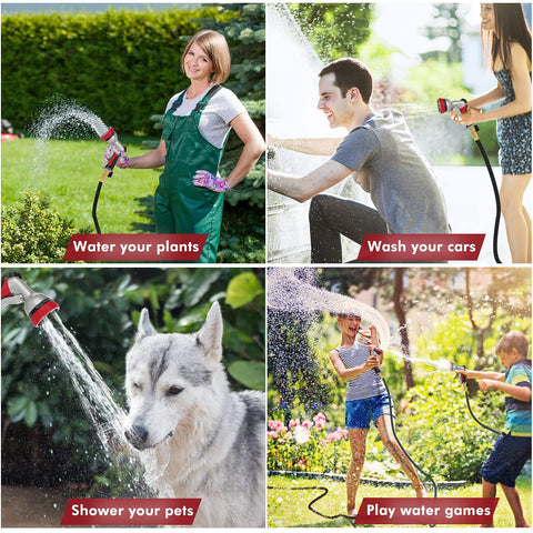 Restmo pistol-grip trigger provides comfortable one-handed control for chores