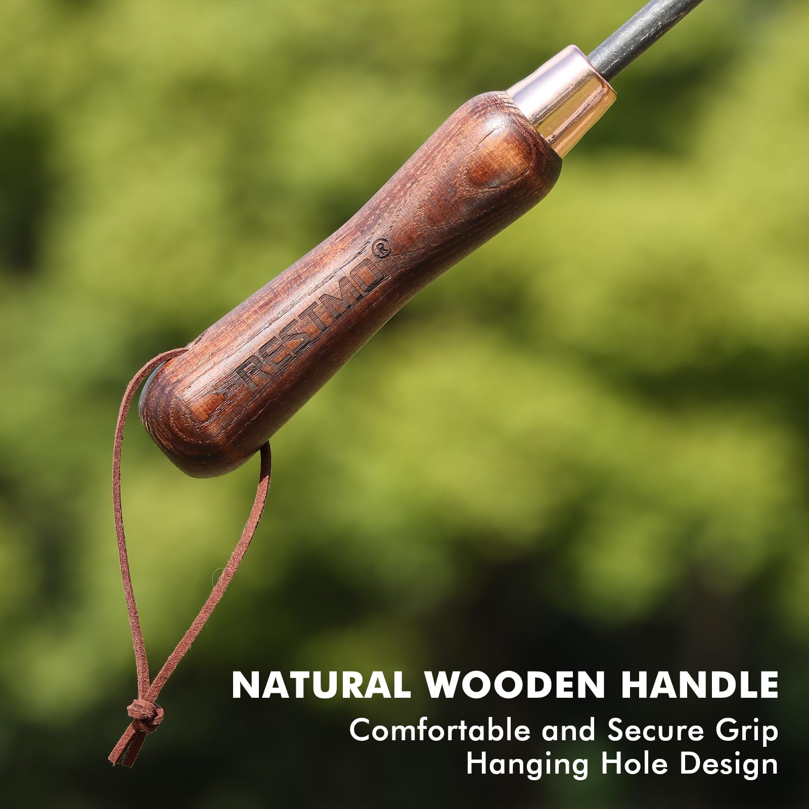 Restmo reinforced welding joints emphasize strong, long-lasting construction.