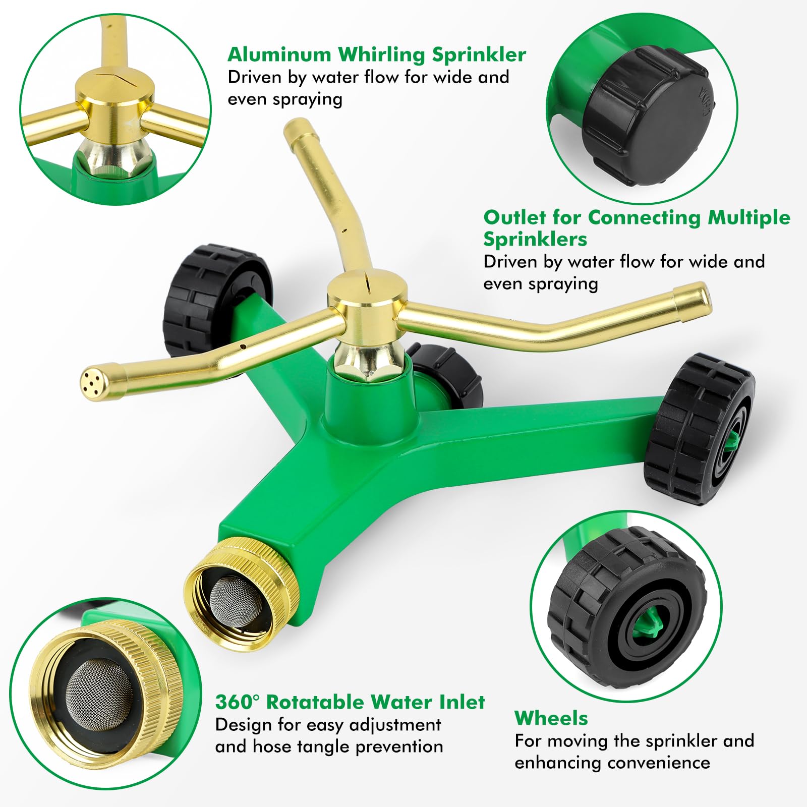 Restmo Swivel hose connection for quick setup and reliable hose rotation