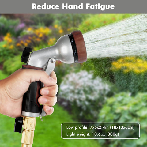 Restmo three-quarter NH thread ensures standard hose compatibility and leak prevention