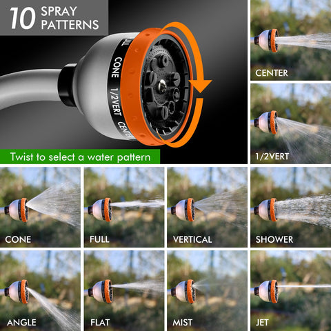 Restmo wand with 10 spray patterns for versatile gardening tasks