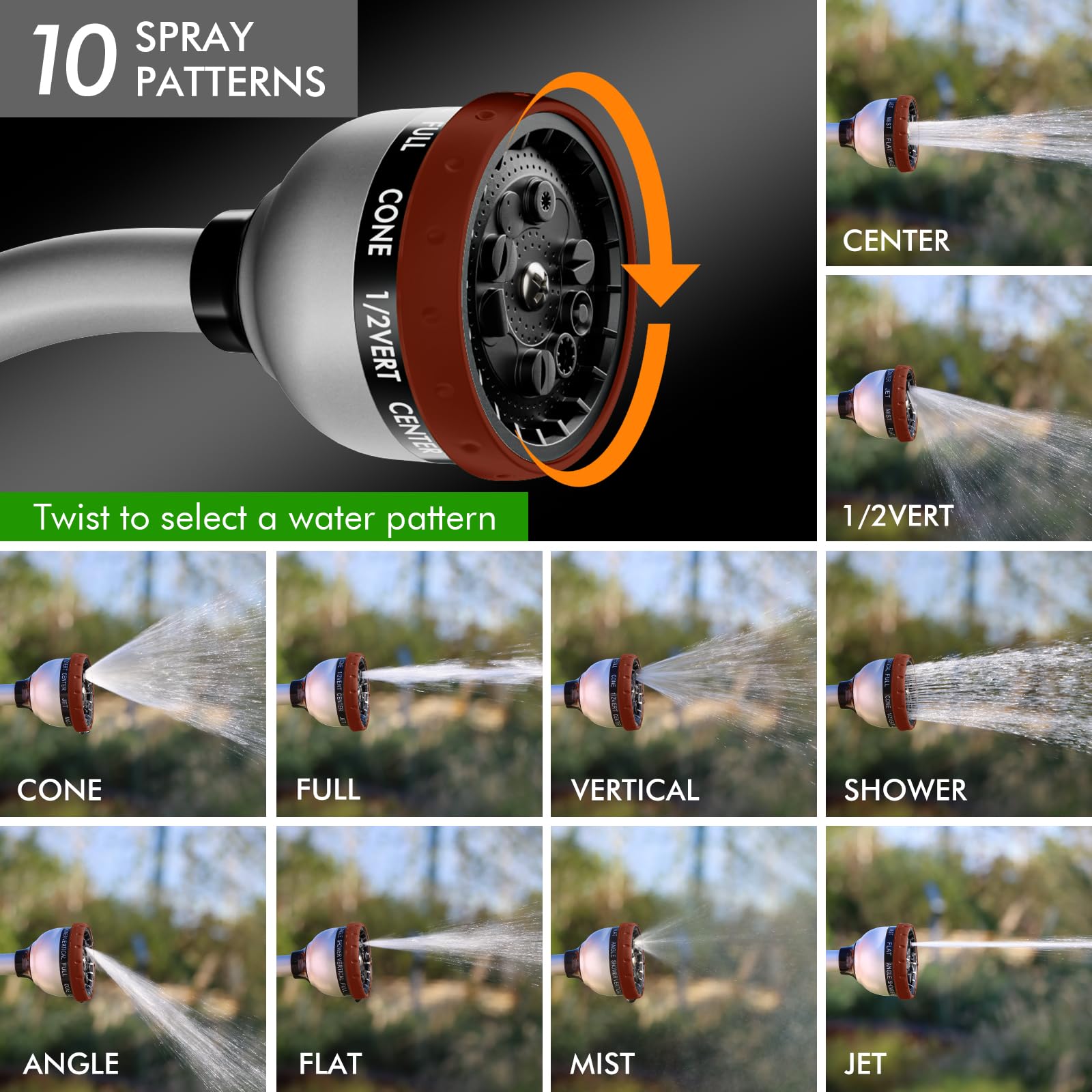 Restmo ergonomic handle reduces hand fatigue during watering