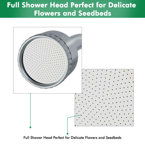 Locking trigger on Restmo wand allows hands-free watering during long sessions